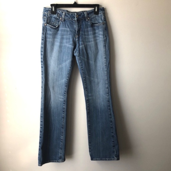 Vigross Blue Straight Leg Jeans size 9/10 - Picture 2 of 11